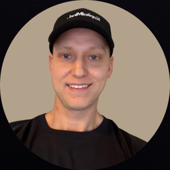 Black and White Simple Profile Picture LinkedIn Profile Picture